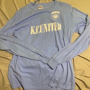 Long sleeve soccer shirt